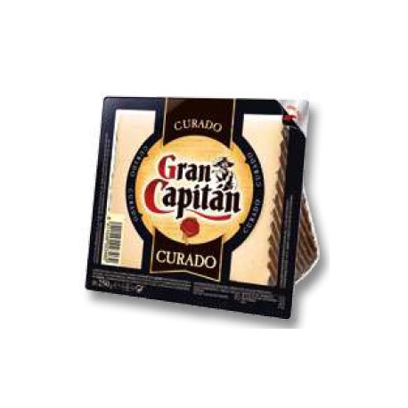 Queijo Gran Capitan curado cunha 250gr x 16unidades