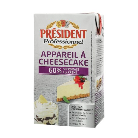 Cheese Cake President 1lt 
