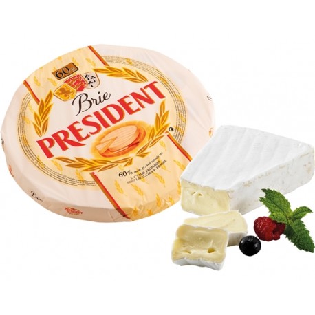 Queijo Brie 60% MG President 1KG