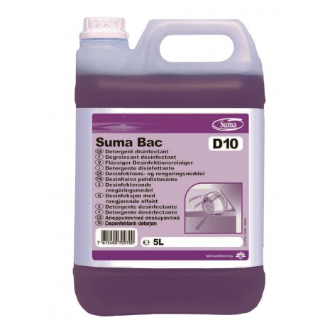 SUMA BAC D10-DETERGENTE DESINFETANTE 5L