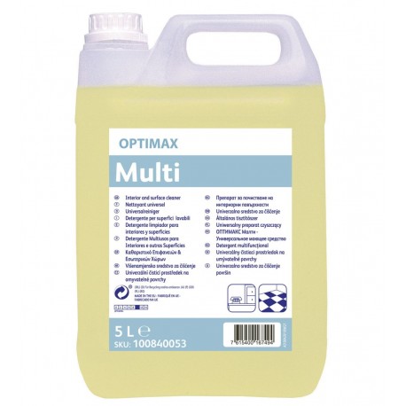 OPTIMAX MULTI - LIMPEZA MULTIUSOS SUPREFICIES 5 L