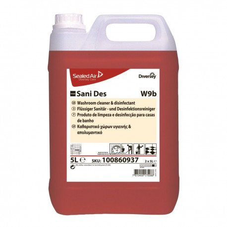 TASKI SANI-DES/LIMPEZA DESINFECCÃO CASA/BANHO 5L