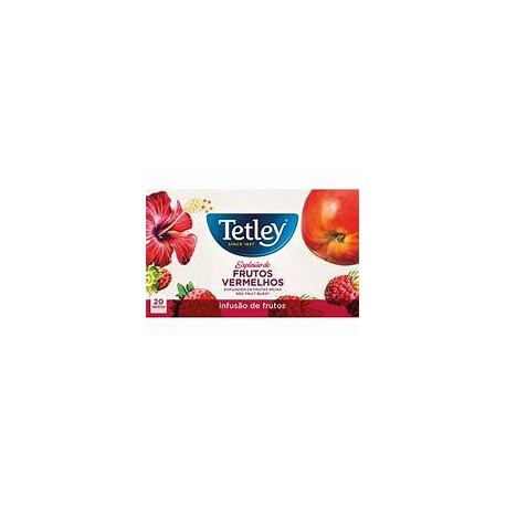 CHa TETLEY FRUTOS VERMELHOS 20SAQ