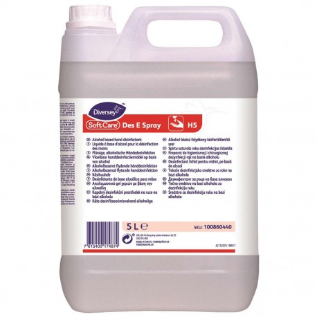 SOFT CARE DES E-DESINFETANTE PARA MÃOS 1.3L