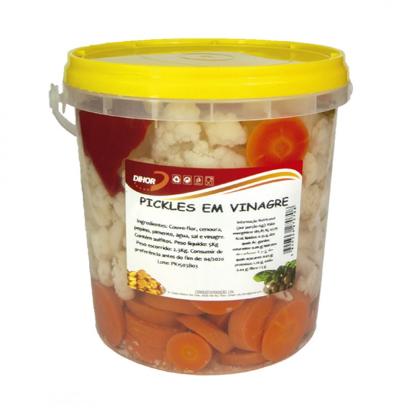 PICKLES DIHOR 4,80KG