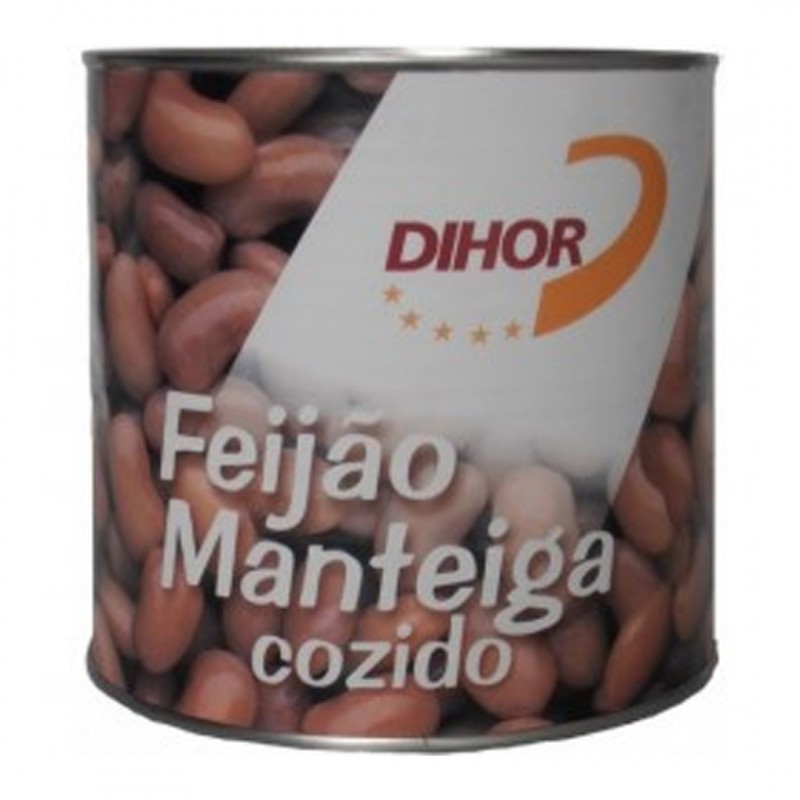 FEIJAO COZIDO MANTEIGA DIHOR LATA 2,55KG
