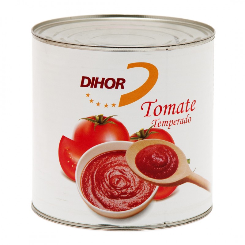 TOMATE DIHOR TEMPERADO LATA 2,55KG