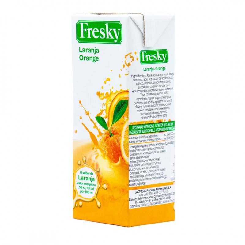 FRESKY LARANJA 36X200ML