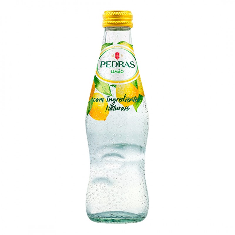 ÁGUA PEDRAS LIMÃO 24X250ML