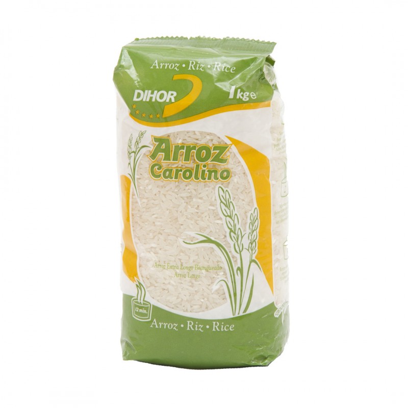 ARROZ CAROLINO EXTRA DIHOR 1KG