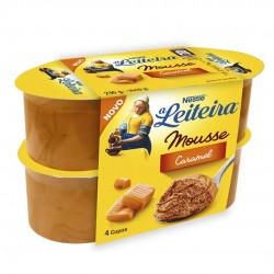 MOUSSE CARAMELO PRONTA 4X60G