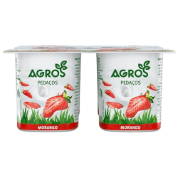Iogurte AGROS Pedaços...